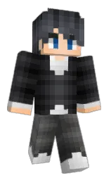 shark and woodsmoke Minecraft skin — Classic model — first worn by Zervion