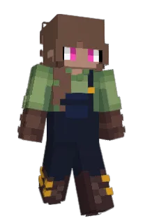 Front of FaniFazbear's skin