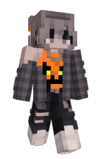 Front of Minecraft skin