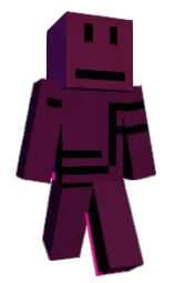 mardi gras and hollywood cerise Minecraft skin — Classic model