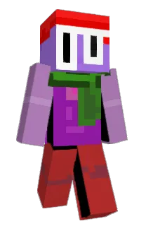 Front of Minecraft skin