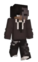 woody brown and thunder Minecraft skin — Slim model