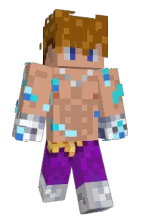 Front of Cedriche's skin