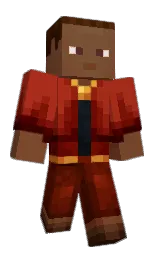 temptress and roof terracotta Minecraft skin — Classic model — first worn by Lugattu