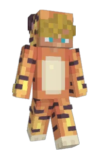 Front of TigerK9's skin