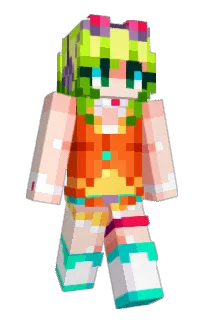 Front of Minecraft skin