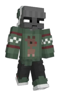 Front of Matczakos's skin