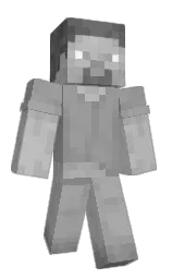 silver chalice and silver Minecraft skin — Slim model
