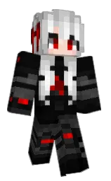 alto and silver Minecraft skin — Classic model — first worn by ifear