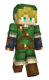 gokupoke's Minecraft skin wearing the Follower's cape