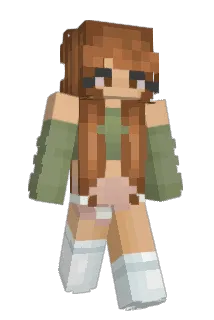 d14m0ndgirl Minecraft avatar full body