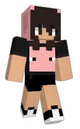 anathr119's Minecraft skin wearing the Menace cape