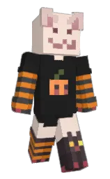 Nambokucho's Minecraft skin wearing the 15th Anniversary cape