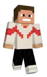 _Kevinho's Minecraft skin wearing the Twisted cape