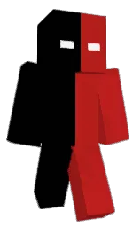 black and thunderbird Minecraft skin — Classic model