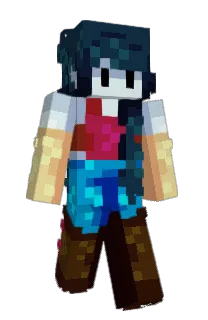 Front of DullNF's skin