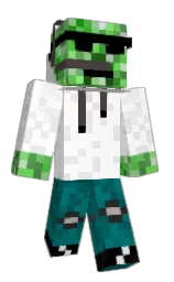 Dolphinsr1's Minecraft skin wearing the Migrator cape