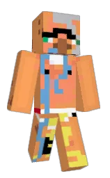 Slim Minecraft skin