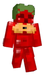 red and guardsman red Minecraft skin — Classic model — first worn by Grotesquette