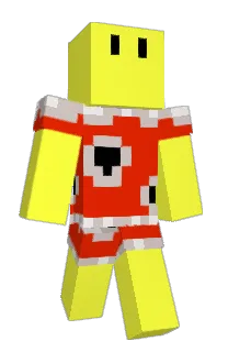 Front of Minecraft skin