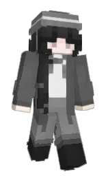 naqmie's Minecraft skin wearing the Pan cape