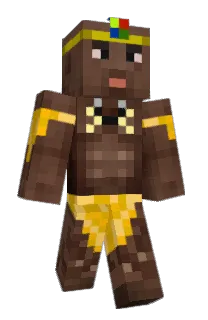 Front of Minecraft skin