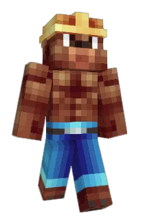 Front of Minecraft skin