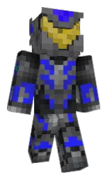 Nybow's Minecraft skin wearing the Migrator cape