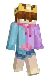 Front of Cayjem's skin