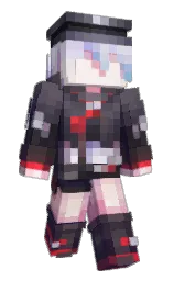 woodsmoke and salt box Minecraft skin — Classic model