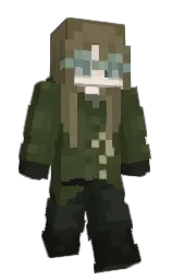 Slim Minecraft skin