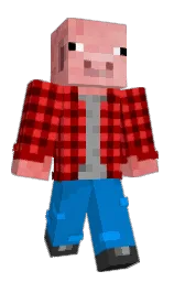 red berry and lochmara Minecraft skin — Classic model