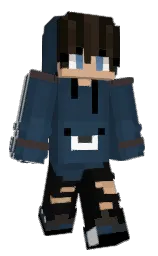Lqan's Minecraft skin wearing the Migrator cape