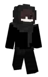 black and mine shaft Minecraft skin — Slim model — first worn by lexka