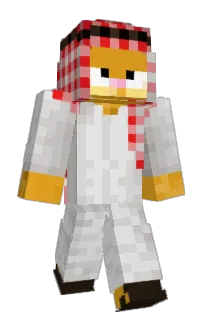 Front of cdop's skin