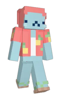 Front of claybals's skin