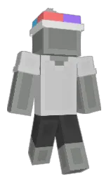 im_a_cyberbully's Minecraft skin wearing the MCC 15th Year cape
