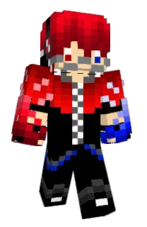 Front of Dumbtiger's skin