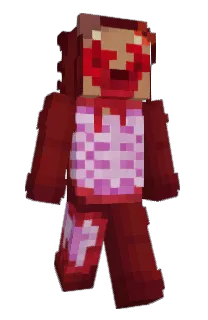 Front of Wynsella's skin
