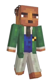 Front of mixamm's skin