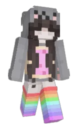 Slim Minecraft skin