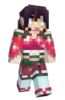 Front of MizukiMirai's skin