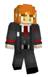 Ikarene's Minecraft skin wearing the Migrator cape