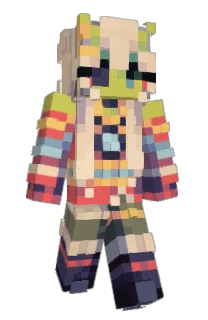 Front of Tetraphobe's skin