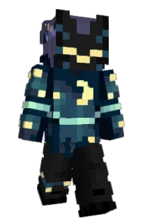 Front of JastMast's skin