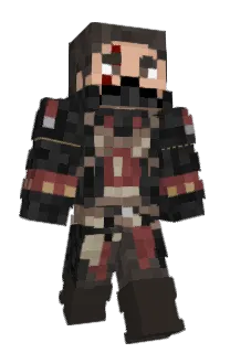 Front of NepNeptuno's skin
