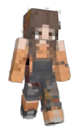 desert sand and apricot Minecraft skin — Slim model