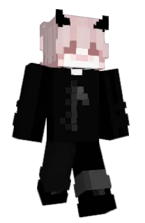 Front of Pfiu's skin