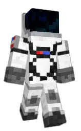 white and tundora Minecraft skin — Classic model
