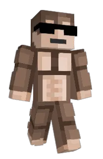 Front of ItsMrBlox's skin